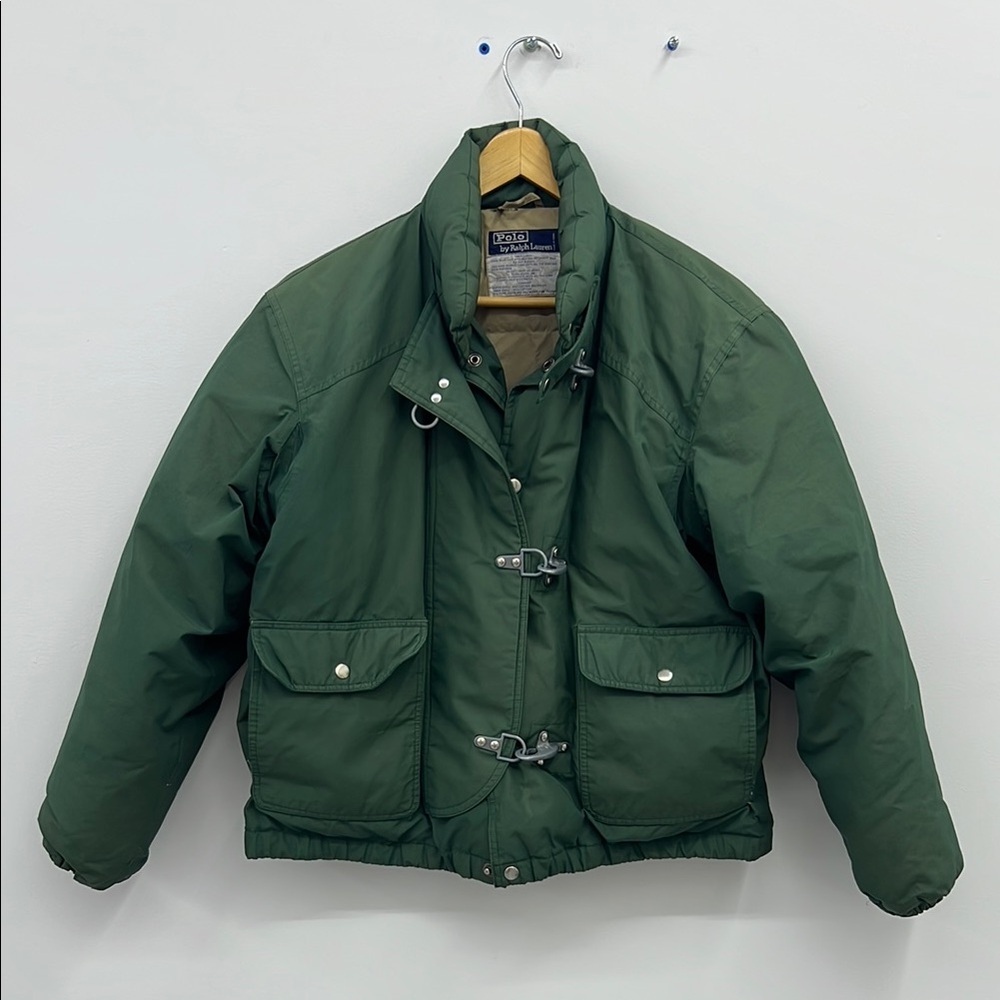 Ralph Lauren Green Puffer Jacket